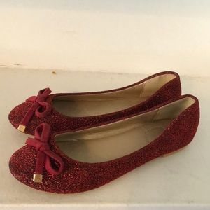 Res sparkly ballet flats
